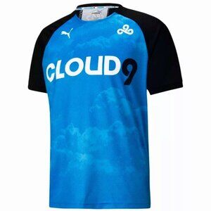 Cloud 9 x Puma Longsleeve Tshirt in Hawaiian Blue